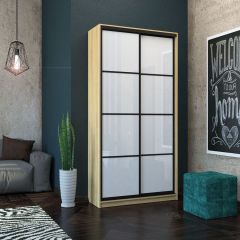 Шкаф-купе Лофт 1200 Шк12-47 (Дуб Сонома) в Ревде - revda.mebel24.online | фото 12