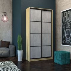 Шкаф-купе Лофт 1200 Шк12-47 (Дуб Сонома) в Ревде - revda.mebel24.online | фото 14