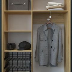 Шкаф-купе Лофт 1200 Шк12-47 (Дуб Сонома) в Ревде - revda.mebel24.online | фото 2