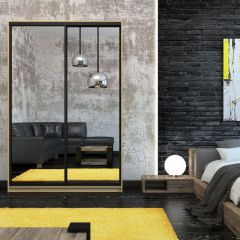 Шкаф-купе Лофт 1600 Шк16-47 (Дуб Сонома) в Ревде - revda.mebel24.online | фото 10