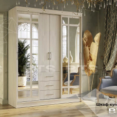Шкаф-купе Маэстро (Ясень белый) в Ревде - revda.mebel24.online | фото 2