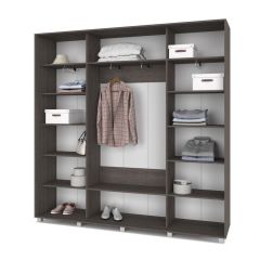 МАРТИН Шкаф-купе Анкор темный (2200*450) М421 в Ревде - revda.mebel24.online | фото 2