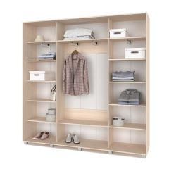 МАРТИН Шкаф-купе Млечный дуб (2200*450) М421 в Ревде - revda.mebel24.online | фото 2