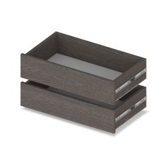МАРТИН Шкаф-купе с зеркалом Анкор темный (2000*450) М402 в Ревде - revda.mebel24.online | фото 3