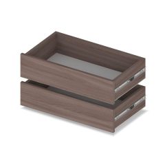 МАРТИН Шкаф-купе с зеркалом Шимо темный (2200*450) М422 в Ревде - revda.mebel24.online | фото 3