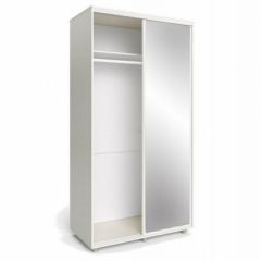 Шкаф-купе "Удачный" угловой ОУ-У 12-6-1 (белый) в Ревде - revda.mebel24.online | фото