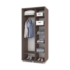 РОЛАНД Шкаф-купе с зеркалами Шимо темный (600*1000) Р603 в Ревде - revda.mebel24.online | фото 2