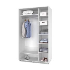 РОЛАНД Шкаф-купе с зеркалом Анкор светлый (600*1400) Р642 в Ревде - revda.mebel24.online | фото 2