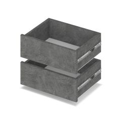 РОЛАНД Шкаф-купе с зеркалом Камень темный (450*1600) Р462 в Ревде - revda.mebel24.online | фото 4