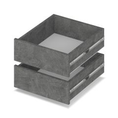 РОЛАНД Шкаф-купе с зеркалом Камень темный (600*1000) Р602 в Ревде - revda.mebel24.online | фото 3