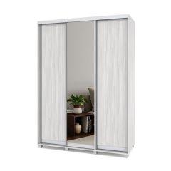 РОЛАНД Шкаф-купе с зеркалом Шимо темный (600*1600) Р662 в Ревде - revda.mebel24.online | фото