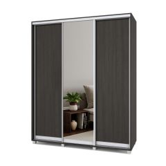 РОЛАНД Шкаф-купе с зеркалом Венге (450*1800) Р482 в Ревде - revda.mebel24.online | фото 4