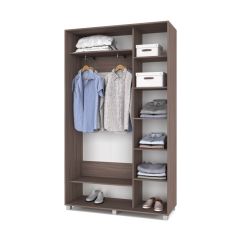 РОЛАНД Шкаф-купе Шимо темный (450*1300) Р431 в Ревде - revda.mebel24.online | фото 2