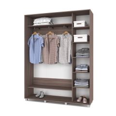 РОЛАНД Шкаф-купе Шимо темный (450*1700) Р471 в Ревде - revda.mebel24.online | фото 3