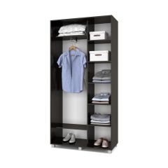 РОЛАНД Шкаф-купе Венге (450*1100) Р411 в Ревде - revda.mebel24.online | фото 2