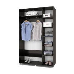 РОЛАНД Шкаф-купе Венге (450*1400) Р441 в Ревде - revda.mebel24.online | фото 3