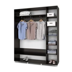 РОЛАНД Шкаф-купе Венге (450*1800) Р481 в Ревде - revda.mebel24.online | фото 2