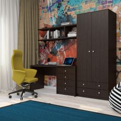 Шкаф Нина (М6) Венге в Ревде - revda.mebel24.online | фото