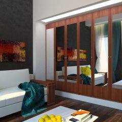 Шкаф распашкой Оксана 1200 (ЛДСП 1 кат.) в Ревде - revda.mebel24.online | фото 10