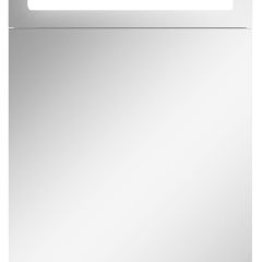 Шкаф-зеркало Аврора 55 левый с подсветкой LED Домино (DV8003HZ) в Ревде - revda.mebel24.online | фото 4