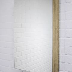 Шкаф-зеркало Мечта 40 Дуб сонома АЙСБЕРГ (DM2317HZ) в Ревде - revda.mebel24.online | фото 5