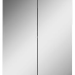 Шкаф-зеркало Норма 50 2 двери АЙСБЕРГ (DA1636HZ) в Ревде - revda.mebel24.online | фото 4
