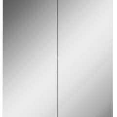 Шкаф-зеркало Норма 55 2 двери АЙСБЕРГ (DA1638HZ) в Ревде - revda.mebel24.online | фото 4