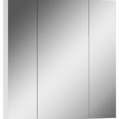 Шкаф-зеркало Норма 65 3 двери АЙСБЕРГ (DA1640HZ) в Ревде - revda.mebel24.online | фото