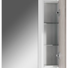Шкаф-зеркало Uno 60 Дуб серый левый/правый Домино (DU1503HZ) в Ревде - revda.mebel24.online | фото 4