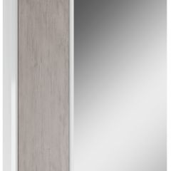 Шкаф-зеркало Uno 60 Дуб серый левый/правый Домино (DU1503HZ) в Ревде - revda.mebel24.online | фото 2