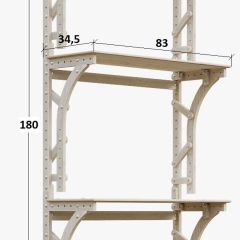 Система  хранения  Конструктор Арт. СХ3-1 в Ревде - revda.mebel24.online | фото 2