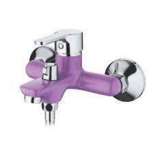 Смеситель для ванны Accoona A6367S фиолетовый в Ревде - revda.mebel24.online | фото
