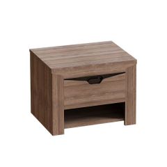 СОРЕНТО МС Спальный гарнитур (Дуб стирлинг) в Ревде - revda.mebel24.online | фото 7