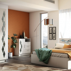 ДИАНА Спальный гарнитур (модульный) в Ревде - revda.mebel24.online | фото