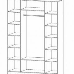 ГАММА Спальный гарнитур (модульный) дуб вотан в Ревде - revda.mebel24.online | фото 15