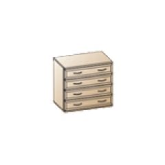 Спальня Карина композиция 5 (Снежный Ясень) в Ревде - revda.mebel24.online | фото 3