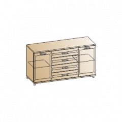 Спальня Мелисса композиция 7 (Гикори Джексон светлый) в Ревде - revda.mebel24.online | фото 9