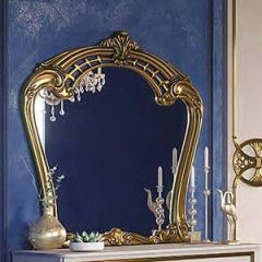Спальня Ольга (комплект 6 дв.) беж/золото матовый в Ревде - revda.mebel24.online | фото 6