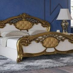 Спальня Ольга (комплект 6 дв.) беж/золото матовый в Ревде - revda.mebel24.online | фото 4