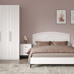 Спальня Валенсия (модульная) в Ревде - revda.mebel24.online | фото 6
