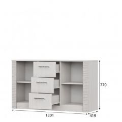 ГАММА 20 Спальный гарнитур Серия №4 (модульный) в Ревде - revda.mebel24.online | фото 12