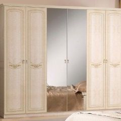 Спальный гарнитур Ирина (модульная) беж в Ревде - revda.mebel24.online | фото 2