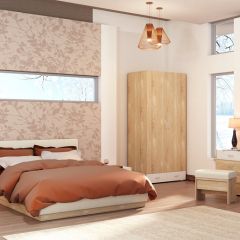 Спальный гарнитур Линда (модульный) в Ревде - revda.mebel24.online | фото 3