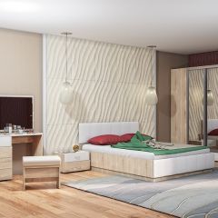 Спальный гарнитур Линда (модульный) в Ревде - revda.mebel24.online | фото