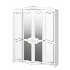ЛОТОС Спальный гарнитур (модульный) белый лак в Ревде - revda.mebel24.online | фото 2