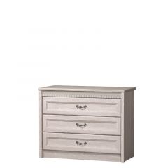 Спальный гарнитур Лючия (модульный) дуб оксфорд серый в Ревде - revda.mebel24.online | фото 3