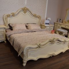 Спальный гарнитур Мона Лиза (крем) 1800 в Ревде - revda.mebel24.online | фото 3