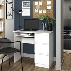 МОРИ Спальный гарнитур (белый) в Ревде - revda.mebel24.online | фото 5