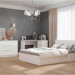 МОРИ Спальный гарнитур (белый) в Ревде - revda.mebel24.online | фото 19