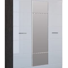 Спальный гарнитур Ненси (Венге/Белый глянец) в Ревде - revda.mebel24.online | фото 16